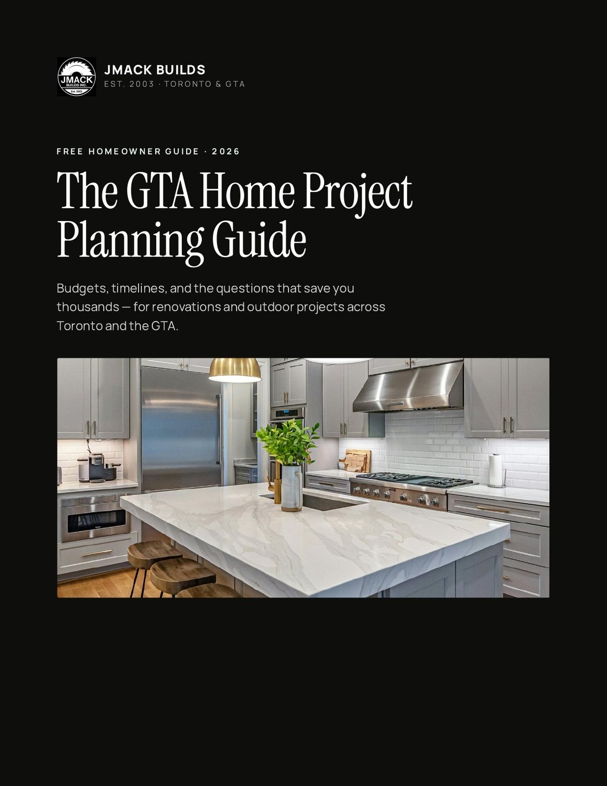 Cover of The GTA Home Project Planning Guide by JMack Builds